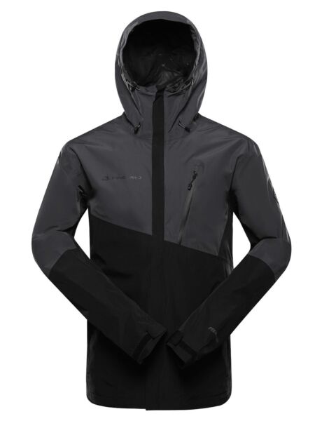 Czarna kurtka turystyczna Alpine Pro Norem