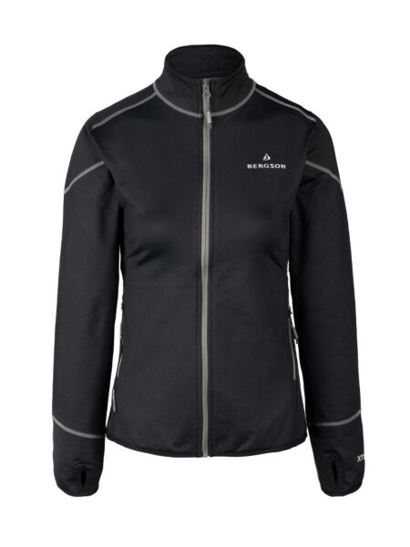 Bluza czarna damska Bergson Swiftlayer 