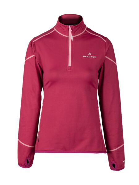 Bluza damska z krótkim zamkiem Bergson Swiftlayer 