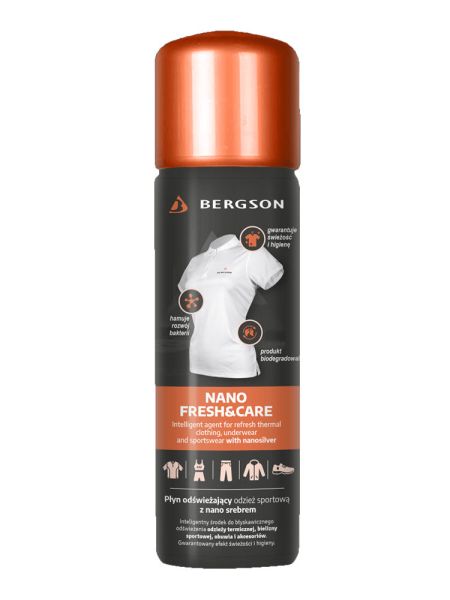 Płyn do płukania odzieży sportowej Bergson Nano Fresh&Care
