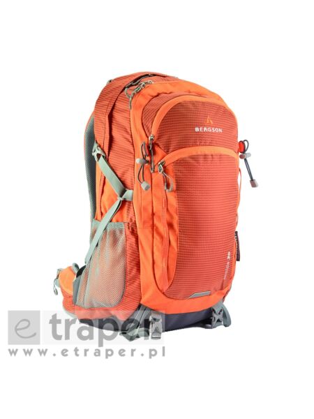 Dobry plecak na wycieczkę Bergson Molde Orange 30 l