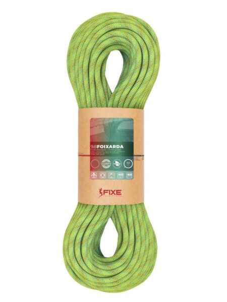 Lina dynamiczna FIXE Foixarda 9,8 lina 50m Green