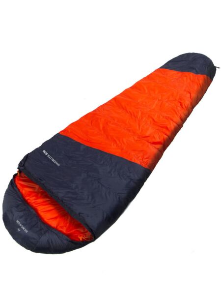 Zimowy śpiwór puchowy Bergson Warmlite 600