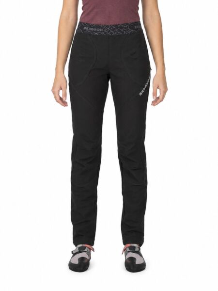 Damskie spodnie wspinaczkowe Rockline Black Bergson