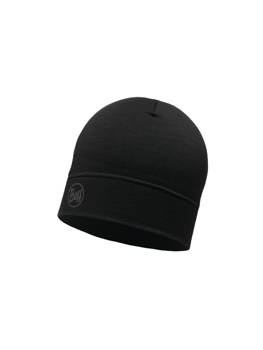 Czapka Buff Merino Wool Solid Black