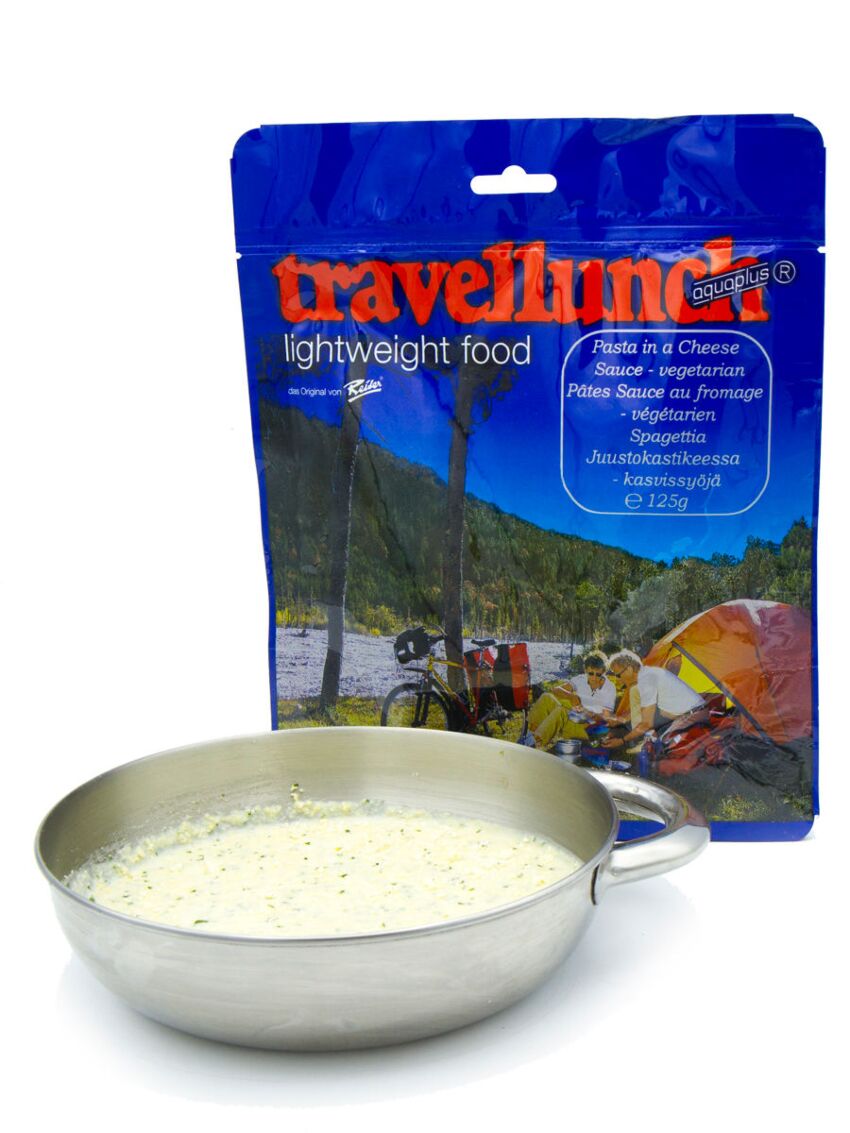 Wegetariańska pasta w sosie serowym Travellunch Liofilizaty