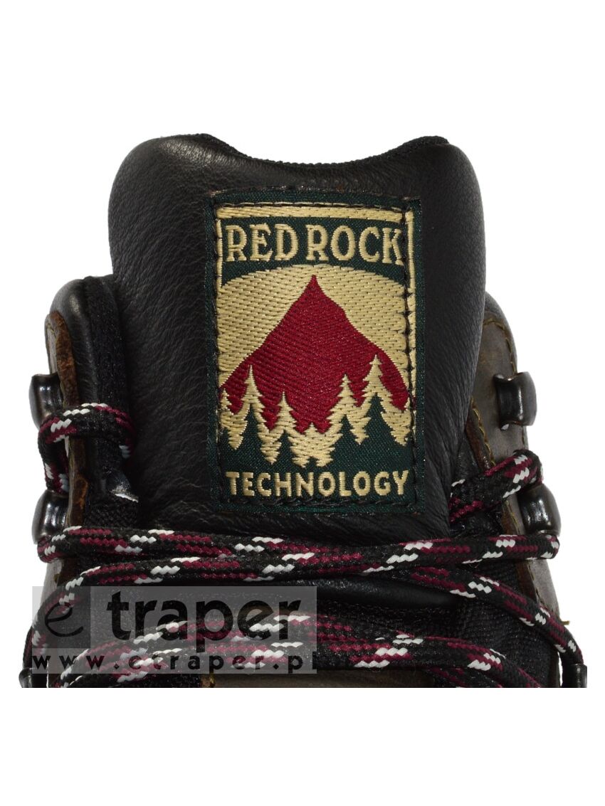 Skórzane trapery Red Rock 12801 Brąz