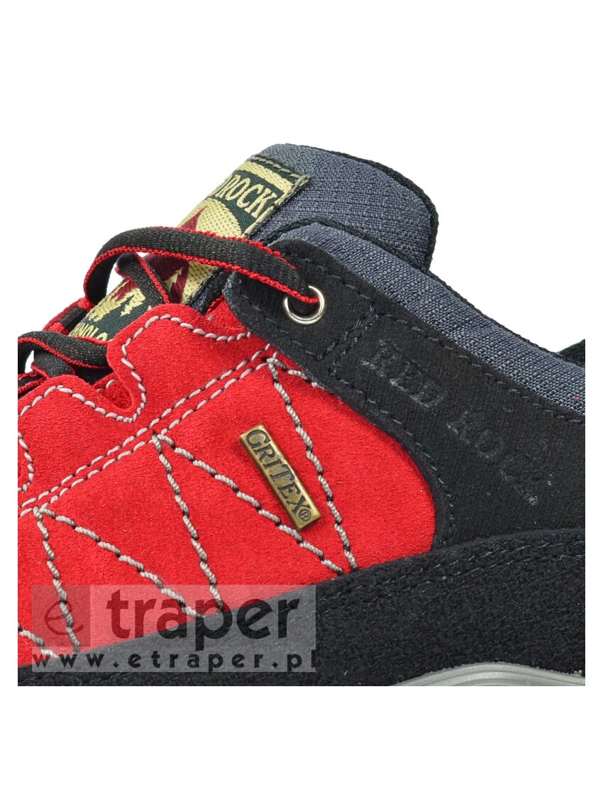 Niskie buty trekkingowe Red Rock 12501 Czerwone