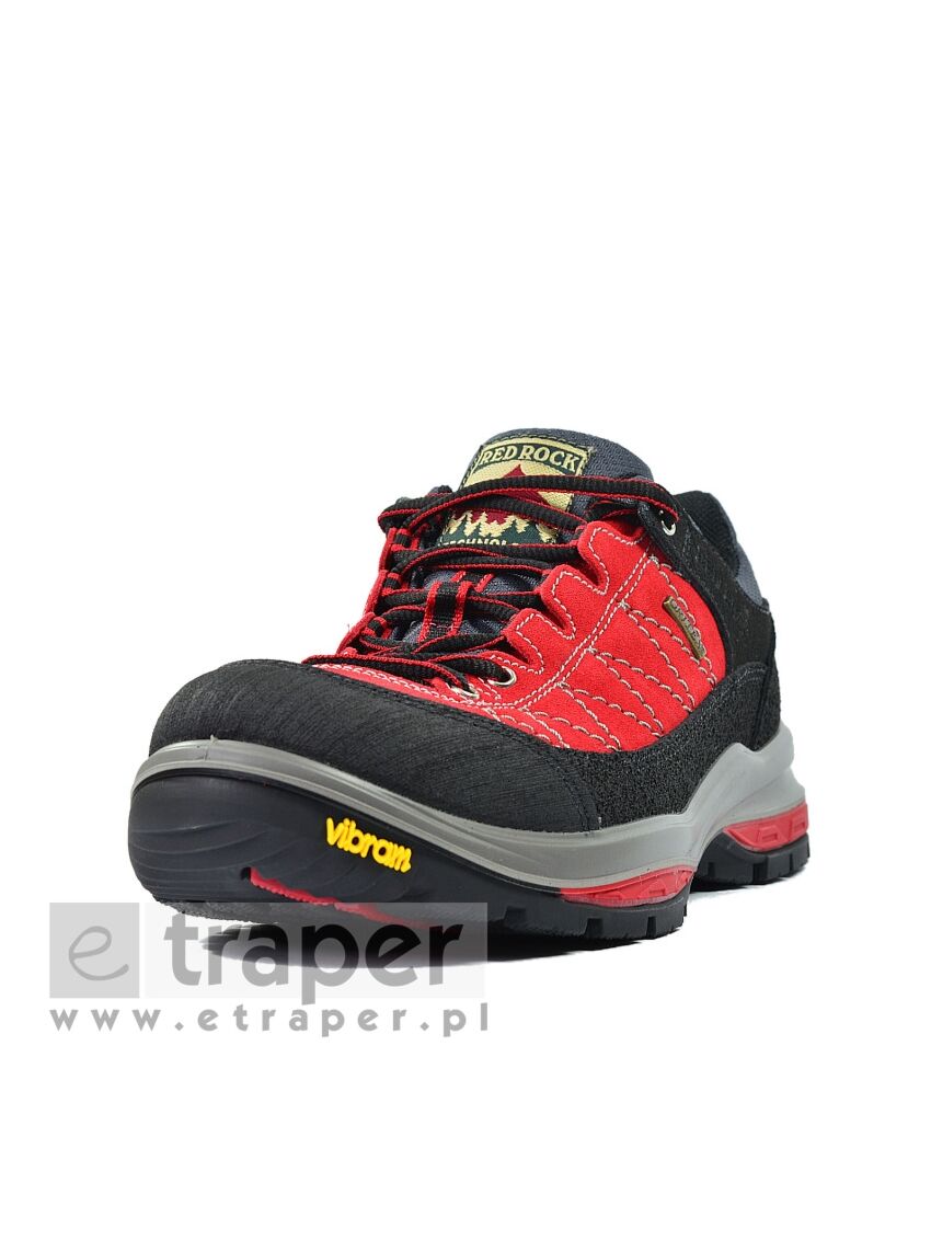 Niskie buty trekkingowe Red Rock 12501 Czerwone
