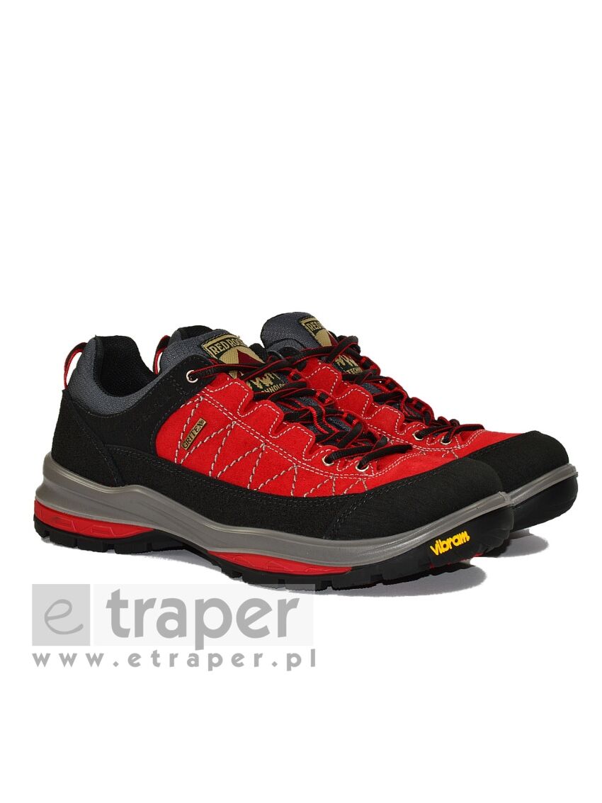 Niskie buty trekkingowe Red Rock 12501 Czerwone