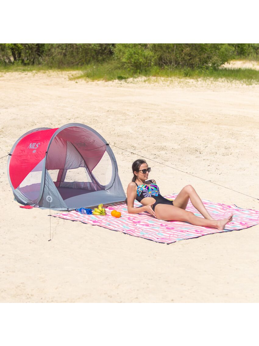 NAMIOT PLAŻOWY SAMOROZKŁADAJĄCY NILS CAMP NC3142