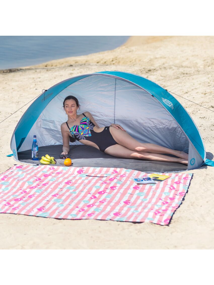 Namiot plażowy/ogrodowy Pop-Up Nils Camp NC3174 Turkus