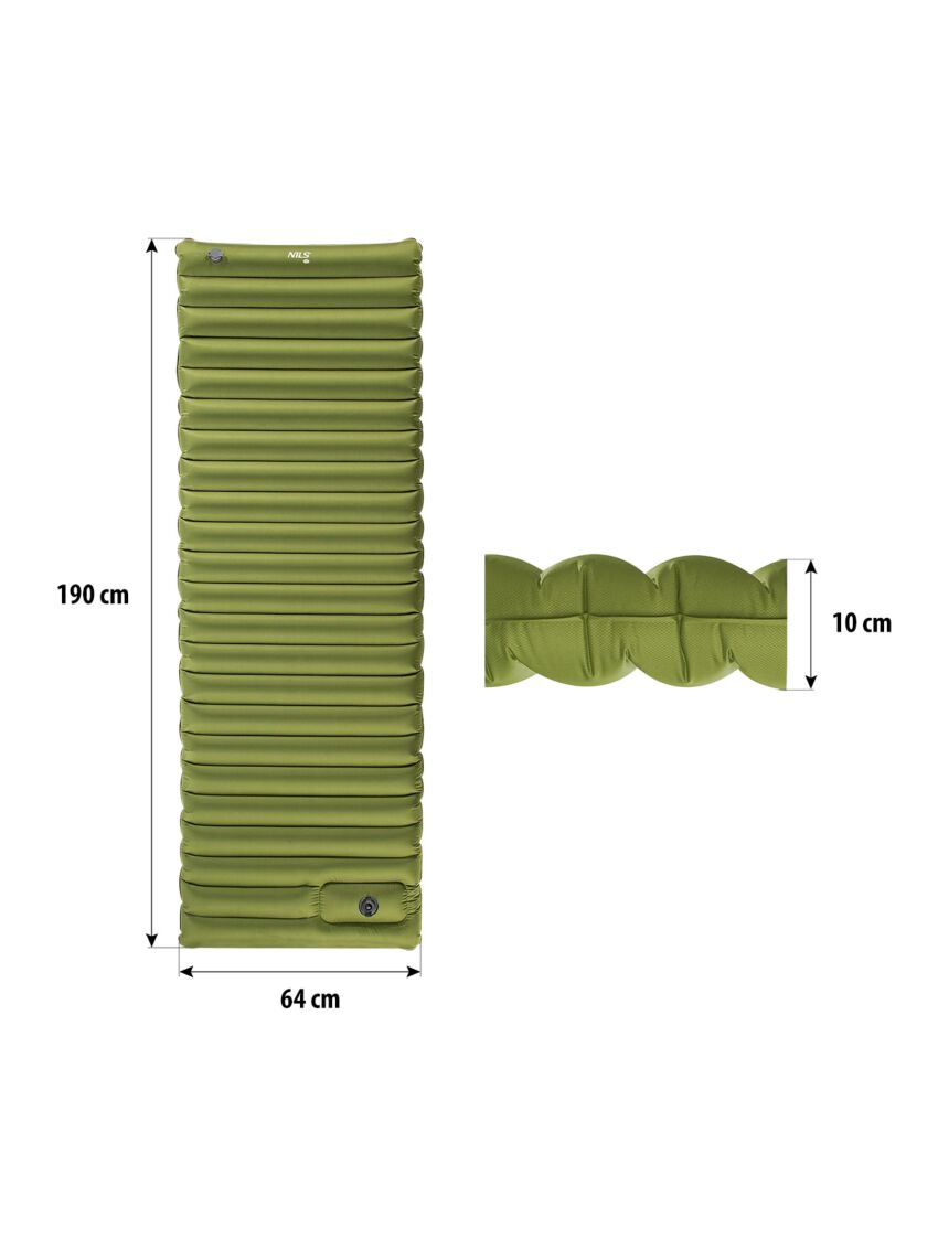 Mata z wbudowaną pompką Nils Camp NC4101 10cm