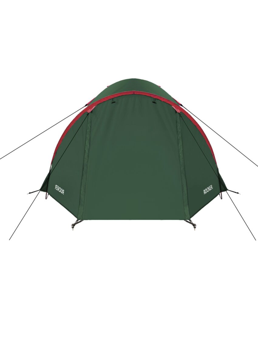 NC6013 ZIELONO-CZERWONY NAMIOT KEMPINGOWY ROCKER NILS CAMP