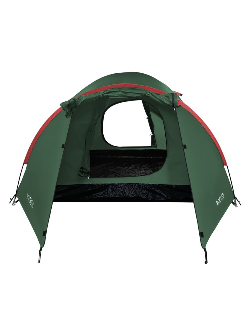 NC6013 ZIELONO-CZERWONY NAMIOT KEMPINGOWY ROCKER NILS CAMP