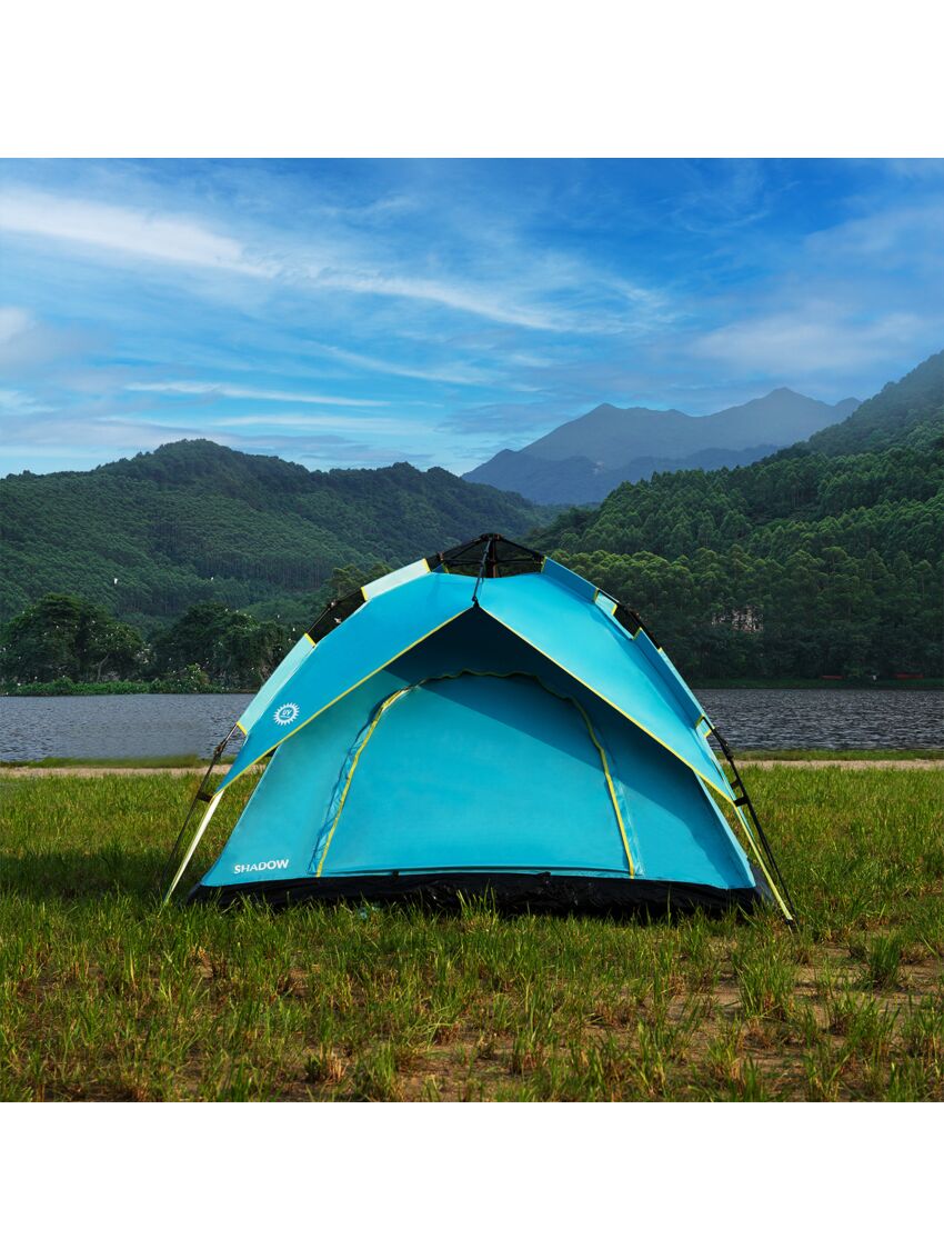 Niebieski namiot igloo Nils Camp Shadow NC7819 