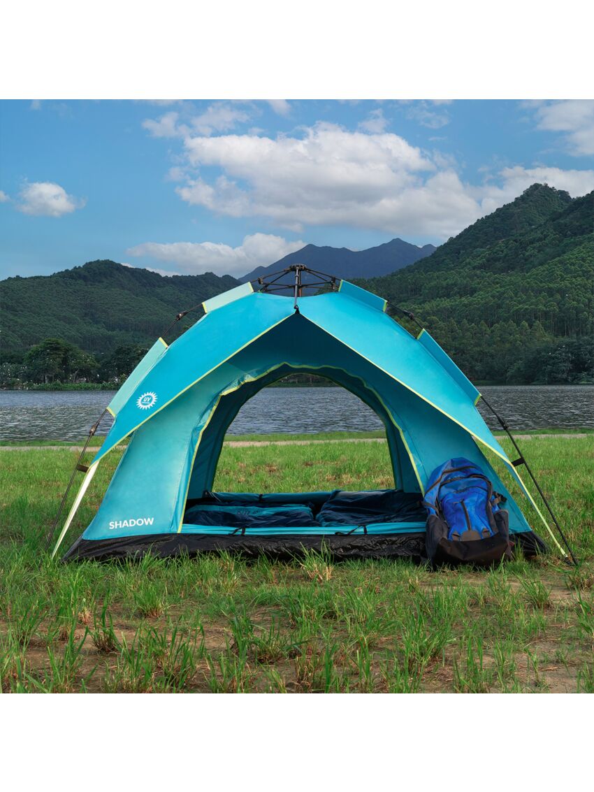 Niebieski namiot igloo Nils Camp Shadow NC7819 
