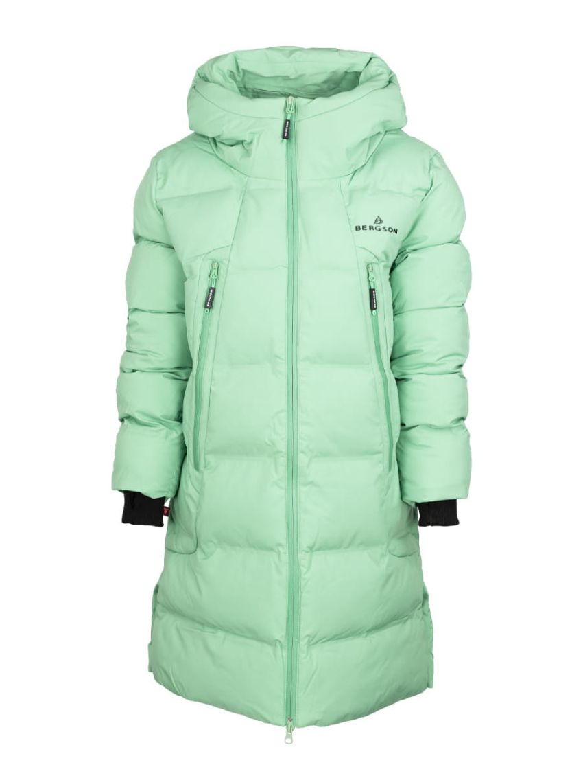 Płaszcz ocieplany damski Primaloft Bergson Snow Leopard