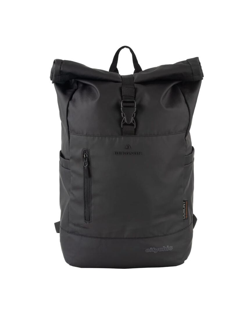 Miejski plecak roll-top Black Bergson CityChic