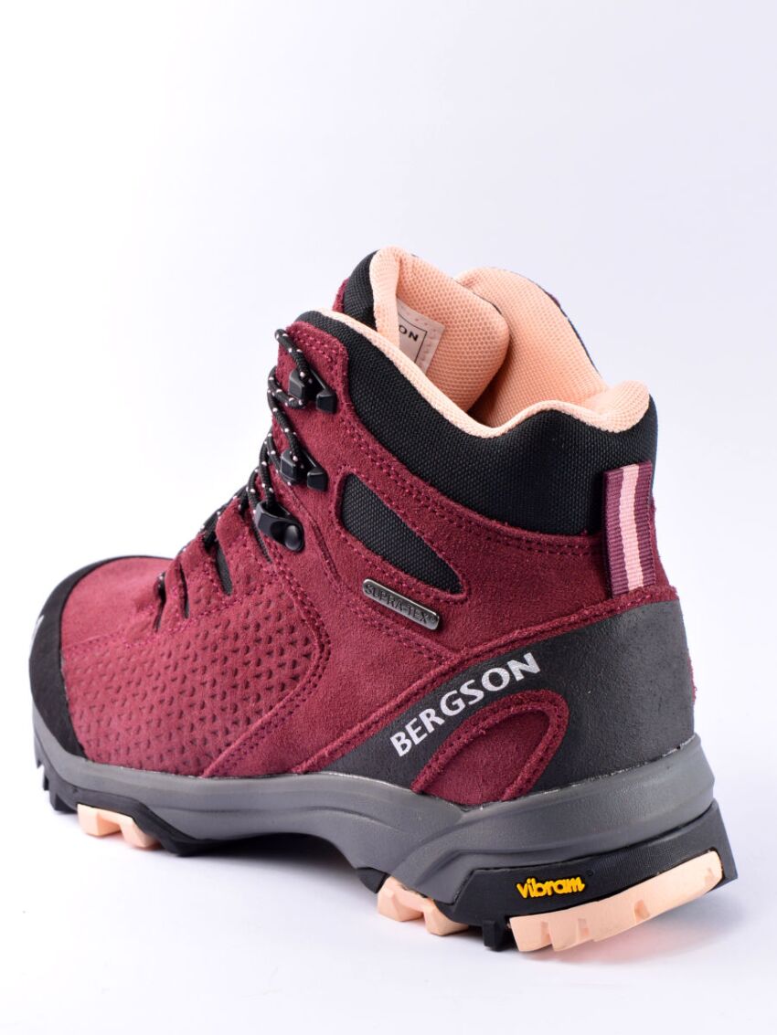 Trapery skórzane trekkingowe Bergson Bette Mid