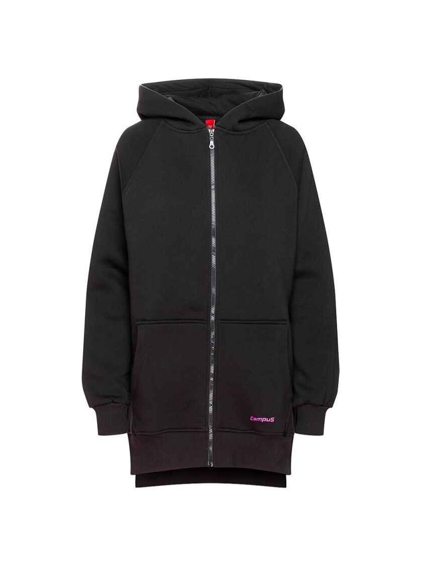 Bluza oversize długa z kapturem Campus Eclipse