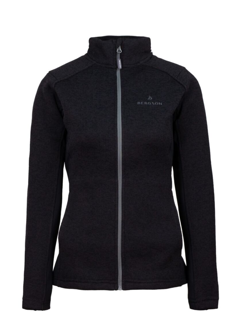 Turystyczna bluza damska Bergson Hamra Black