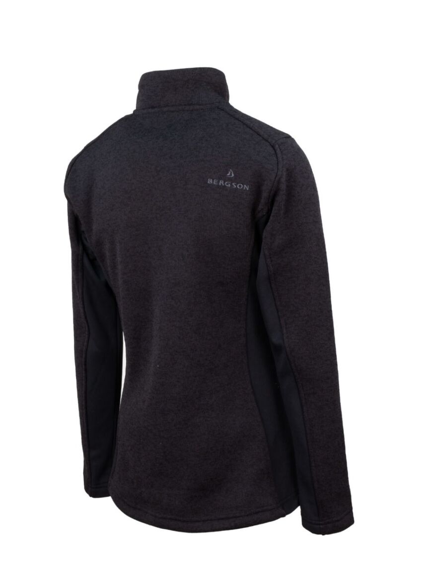 Turystyczna bluza damska Bergson Hamra Black