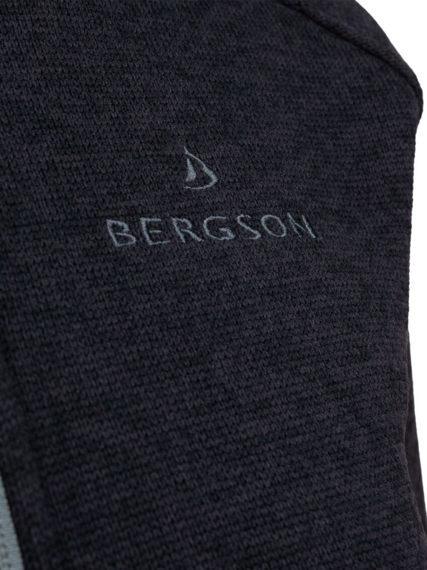 Turystyczna bluza damska Bergson Hamra Black
