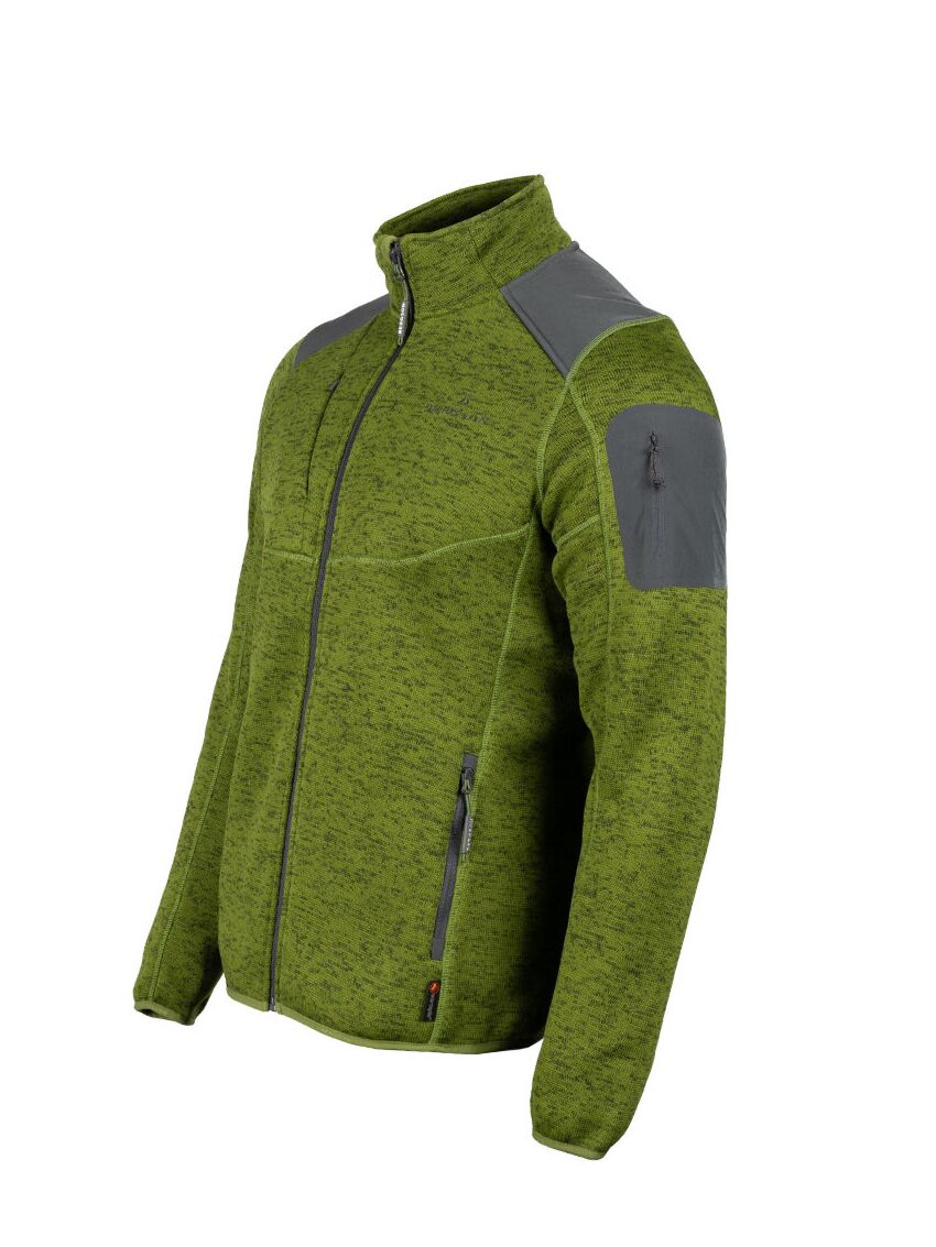 Bluza rozpinana męska Bergson Luno Warmpile