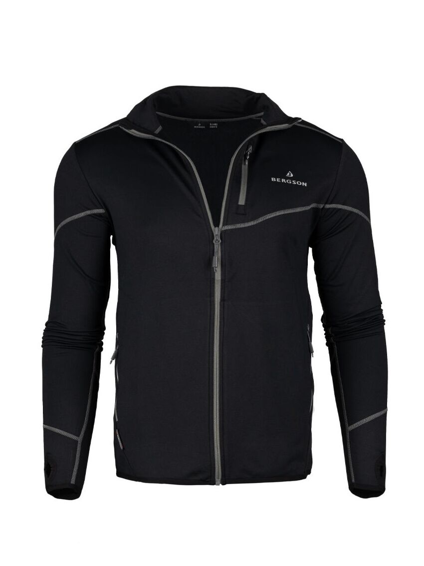 Bluza sportowa rozpinana Bergson Swiftlayer