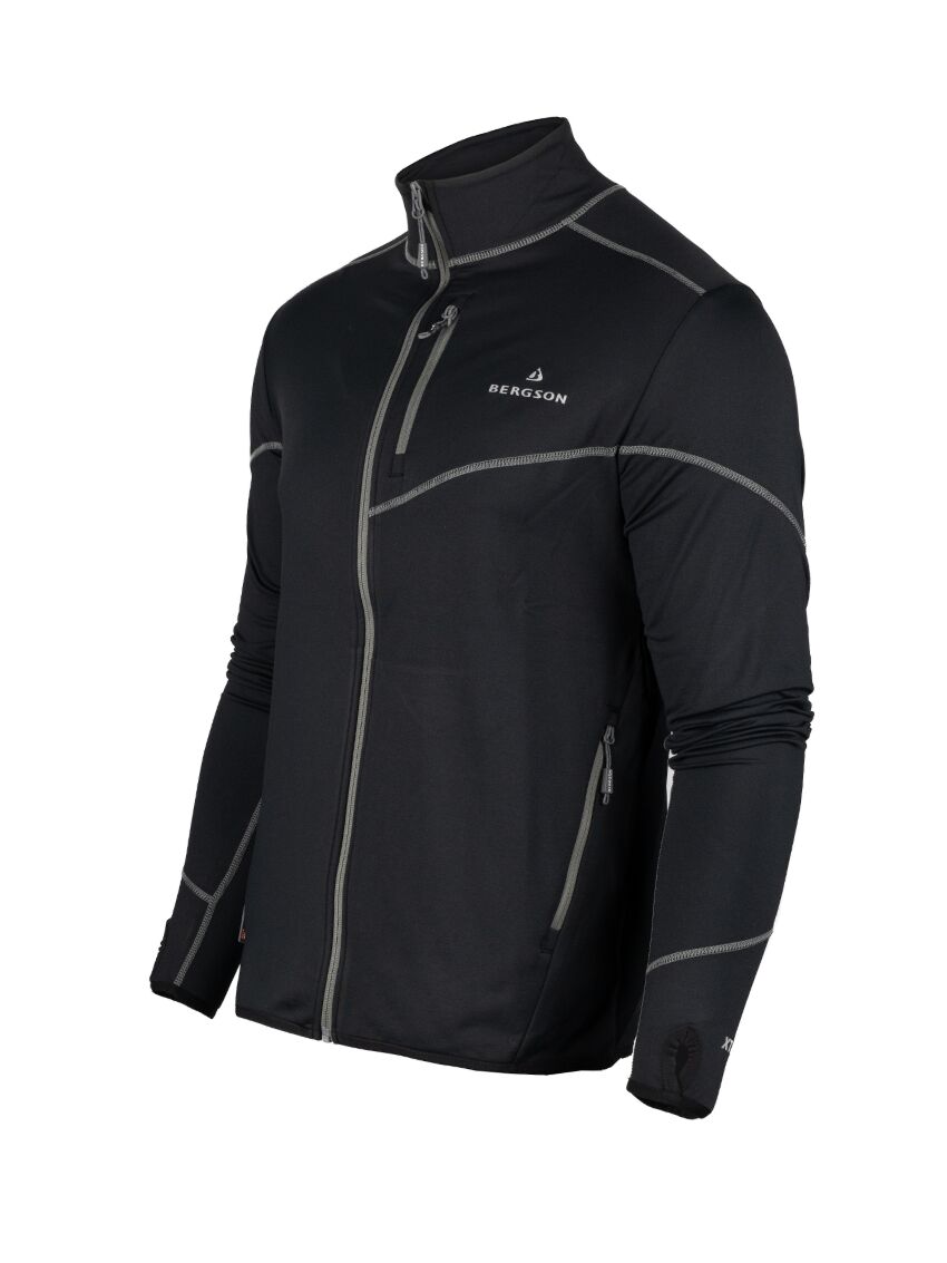Bluza sportowa rozpinana Bergson Swiftlayer