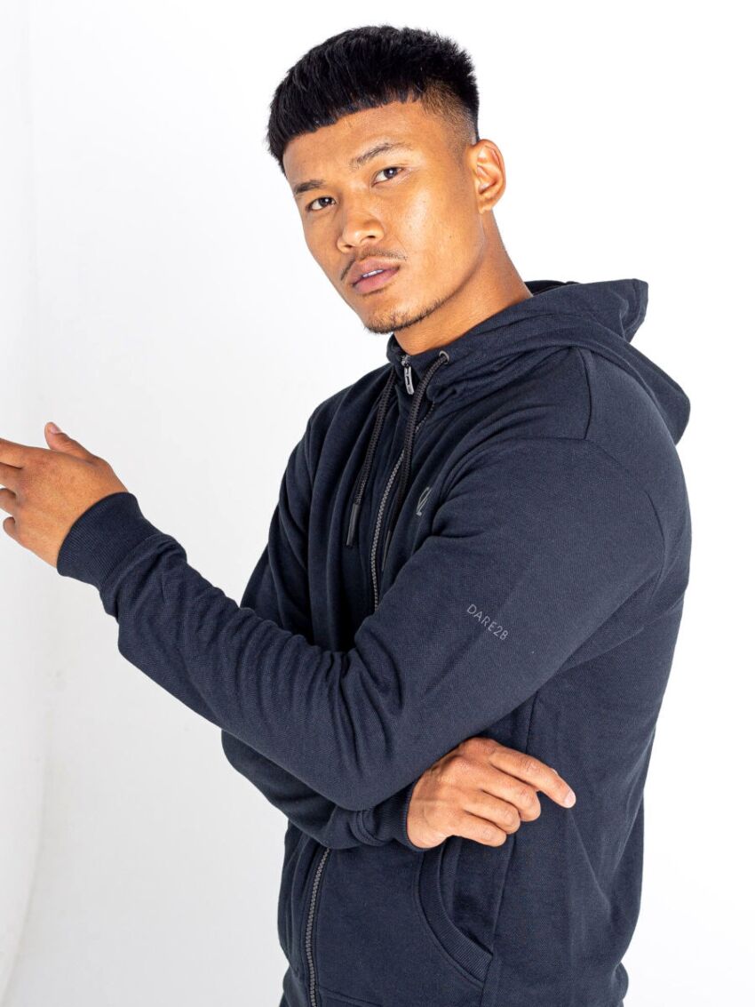 Bluza sportowa czarna z kapturem Dare 2b Modulus