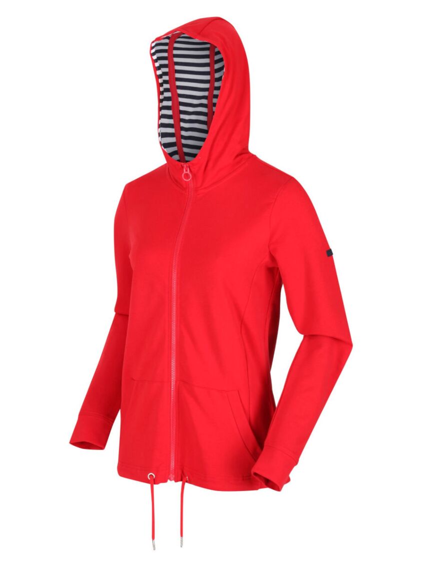 Czerwona bluza z kapturem Regatta Bayarma