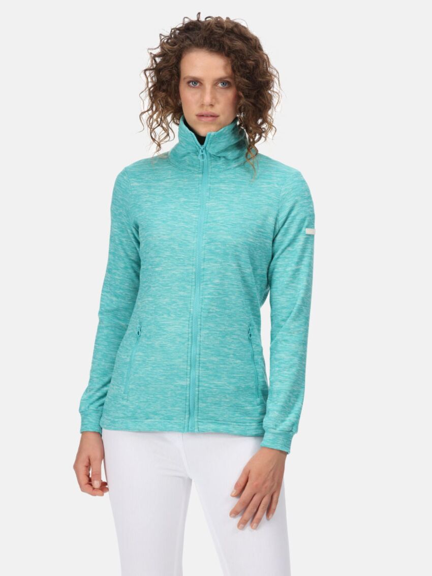 Bluza turkusowa Regatta Everleigh rozpinana