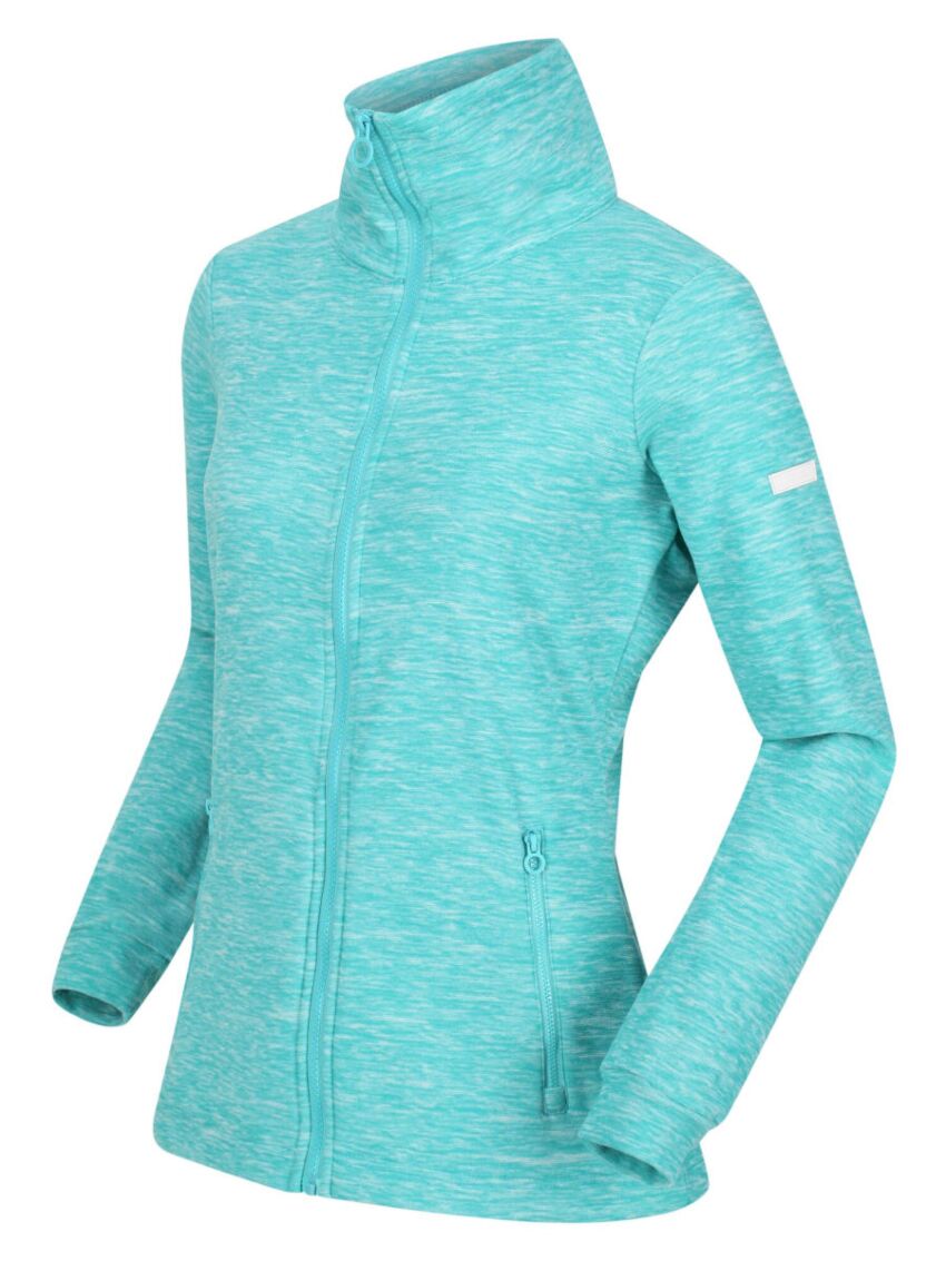Bluza turkusowa Regatta Everleigh rozpinana