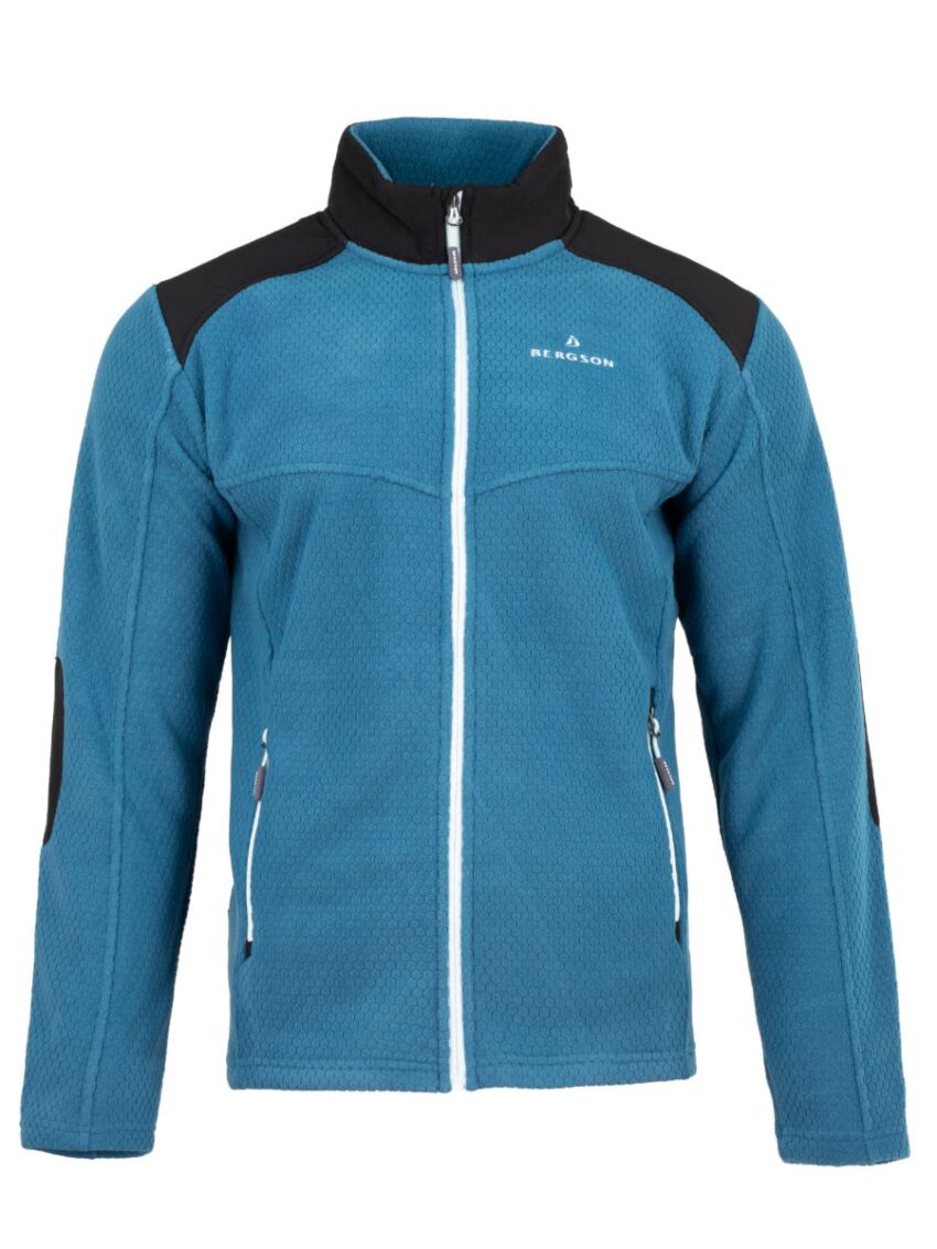 Ciepła bluza Bergson Urho Warmpile Blue