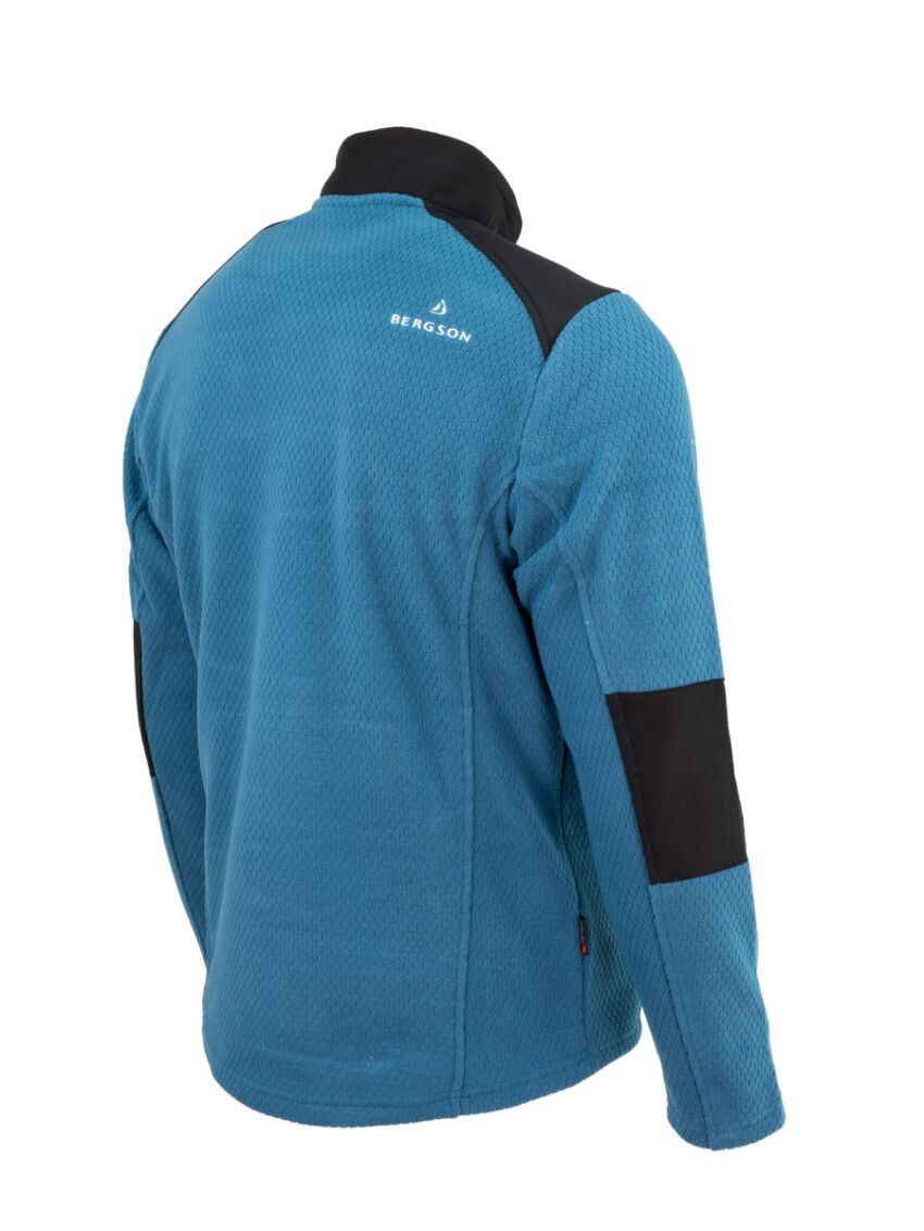 Ciepła bluza Bergson Urho Warmpile Blue