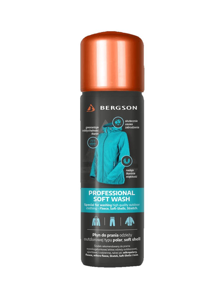 Płyn d/prania polarów, softshelli Bergson Professional Soft Wash