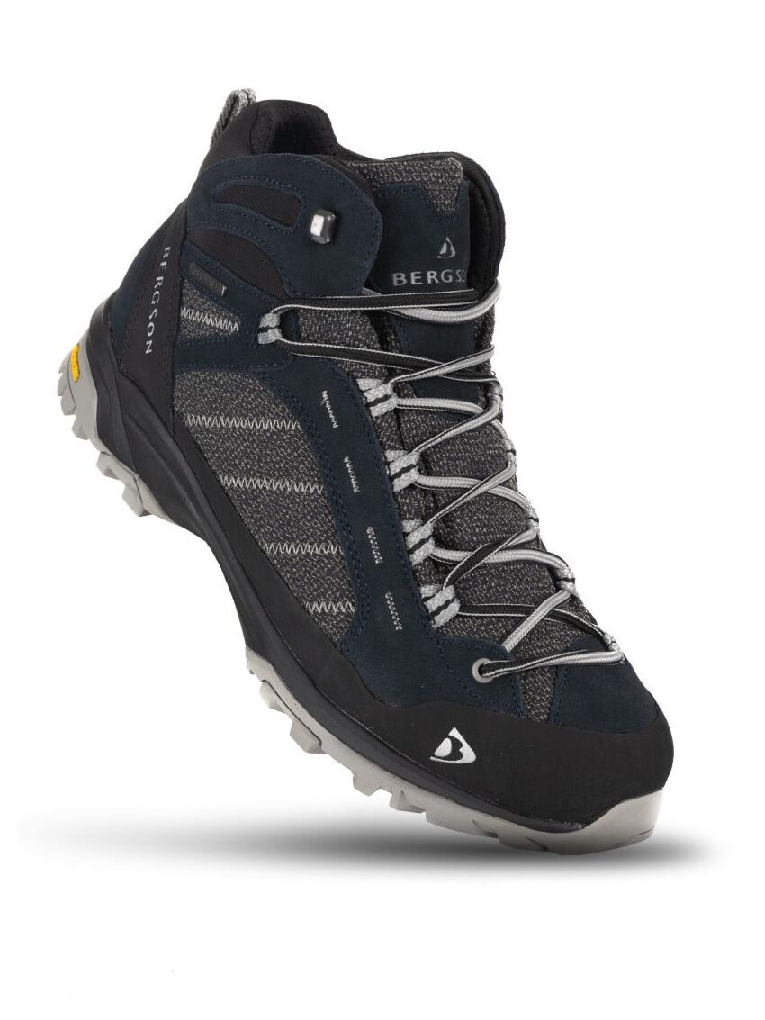Ciemne buty trekkingowe Bergson Kadam AW25
