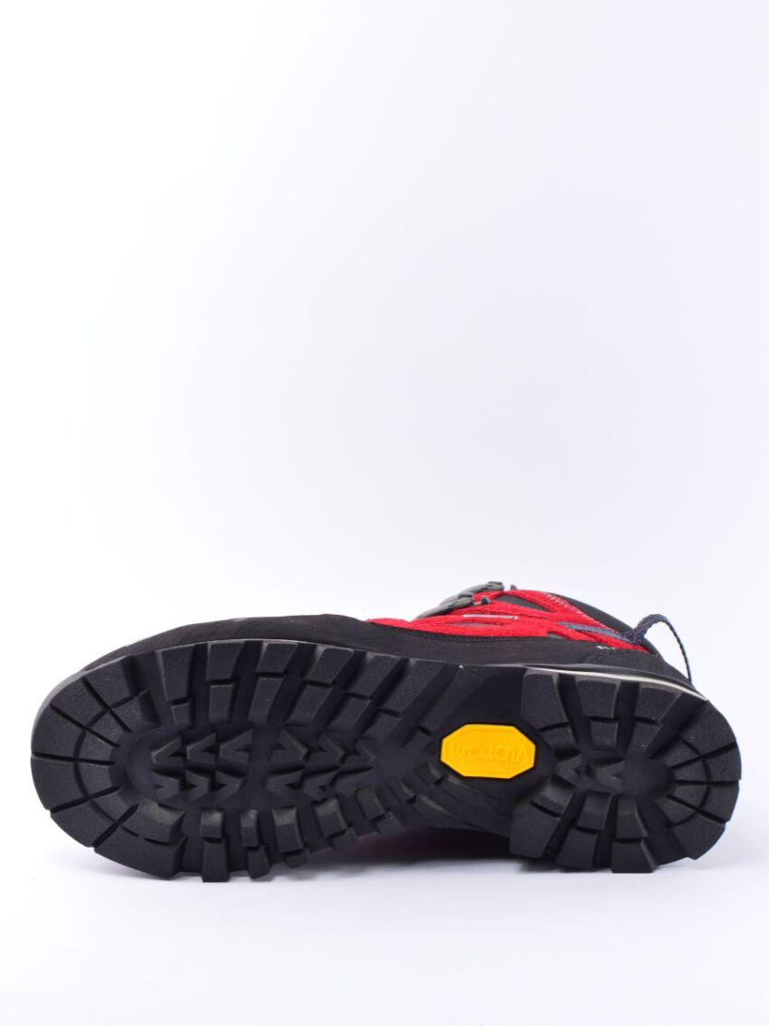 Czerwone buty trekkingowe ze skóry Bergson Kakka 2.0