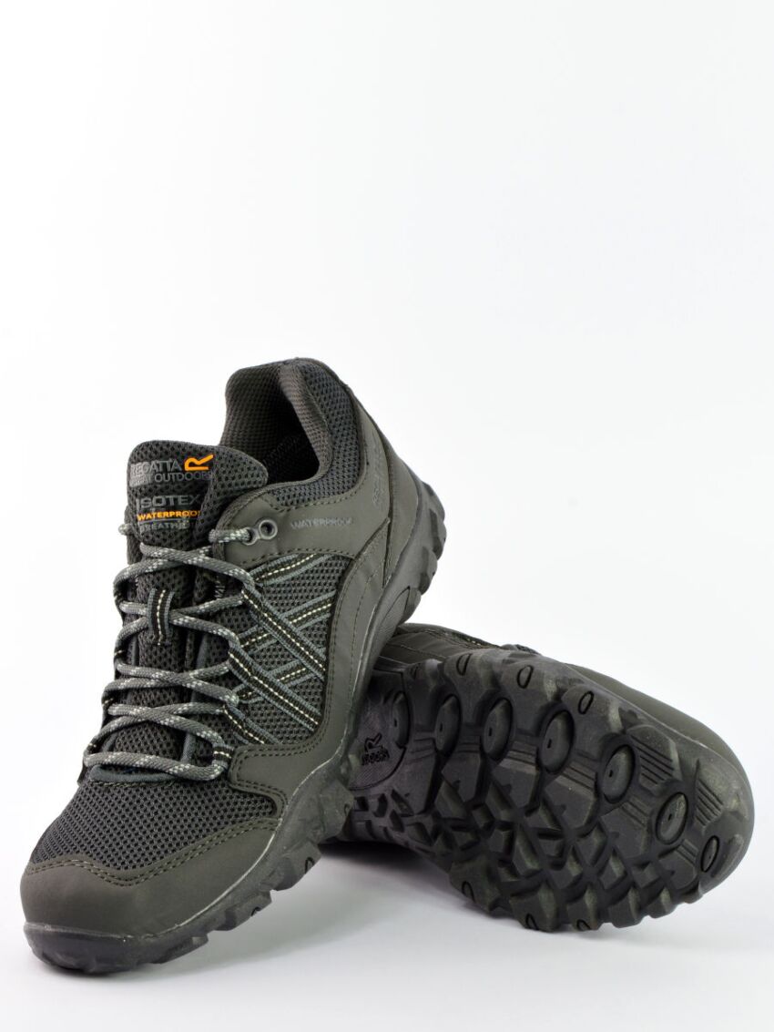 Czarne niskie buty damskie Regatta Edgepoint III