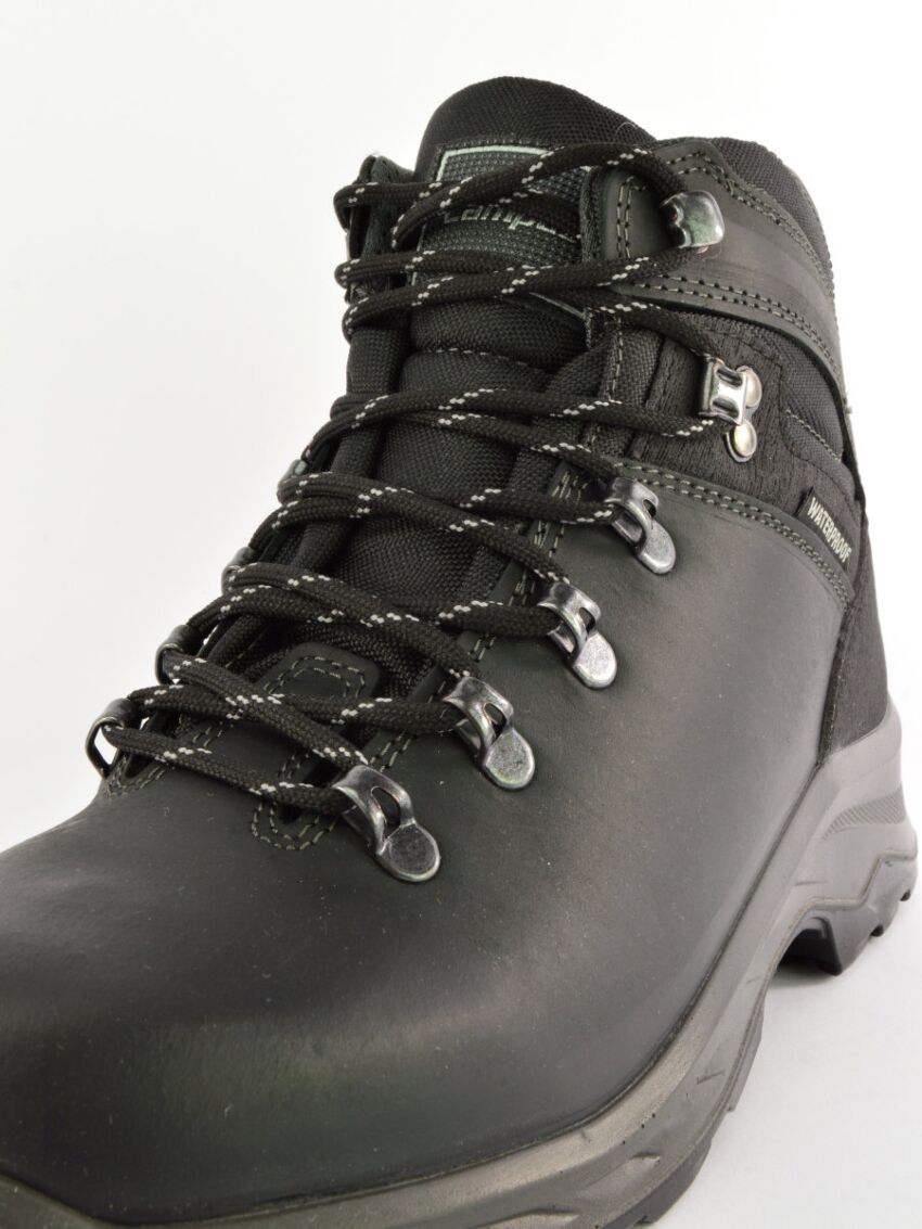 Czarne trapery skórzane Campus Merso Waterproof