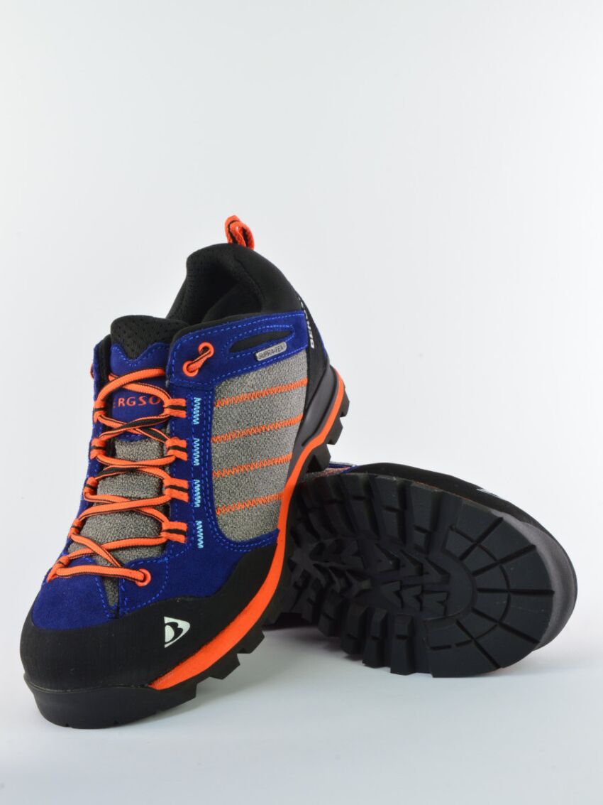 Niebieskie buty trekkingowe damskie Bergson Kadam