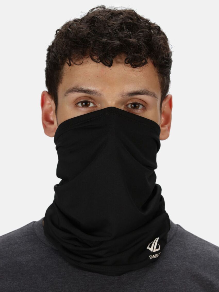 Dwupak chusta bandana Dare 2b Czarna/Szara