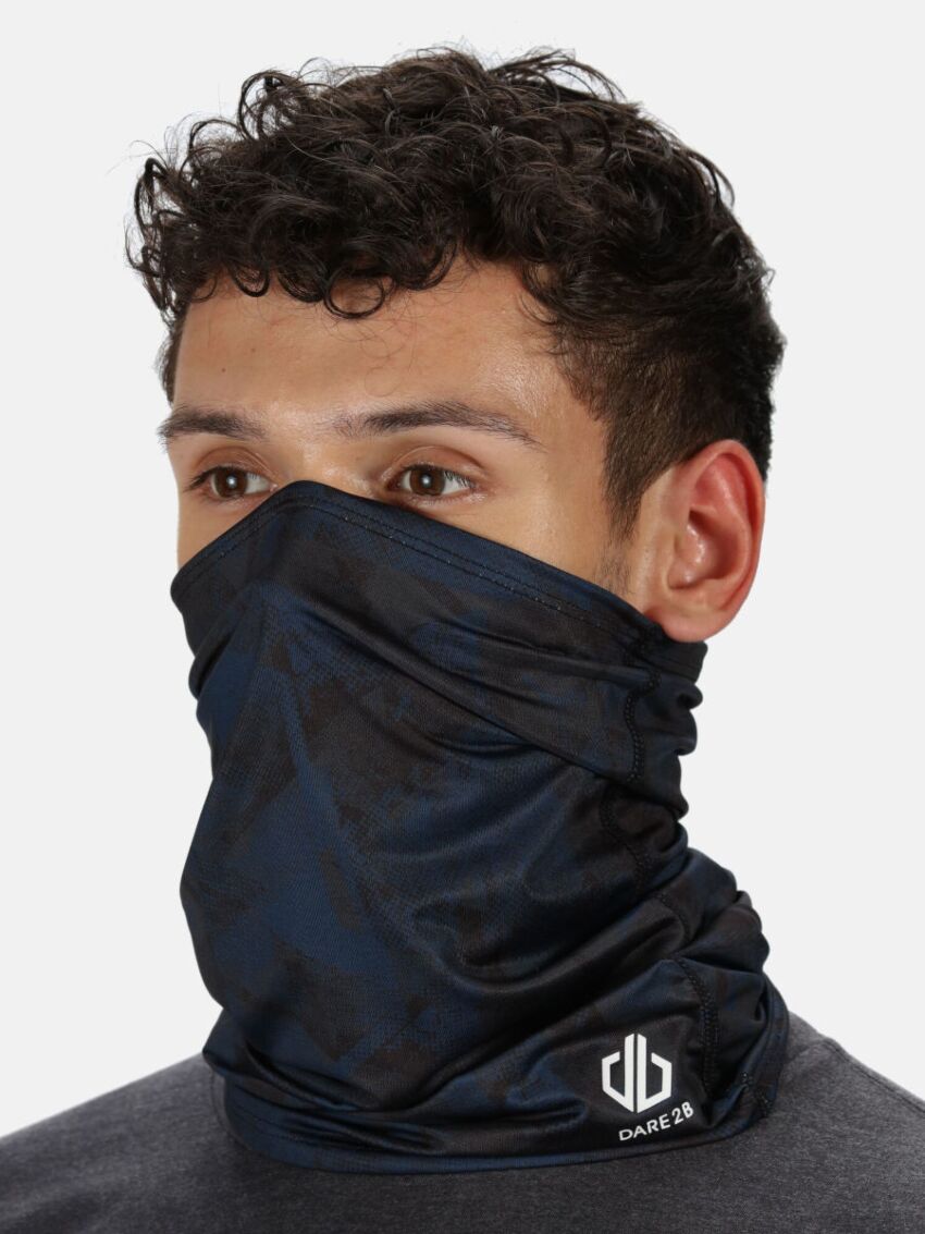 Dwupak chusta bandana Dare 2b Czarna/Szara