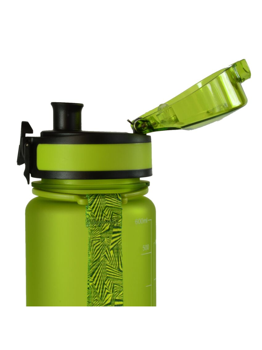 Zielona butelka turystyczna Bidon Regatta Tritan Flip 600ml