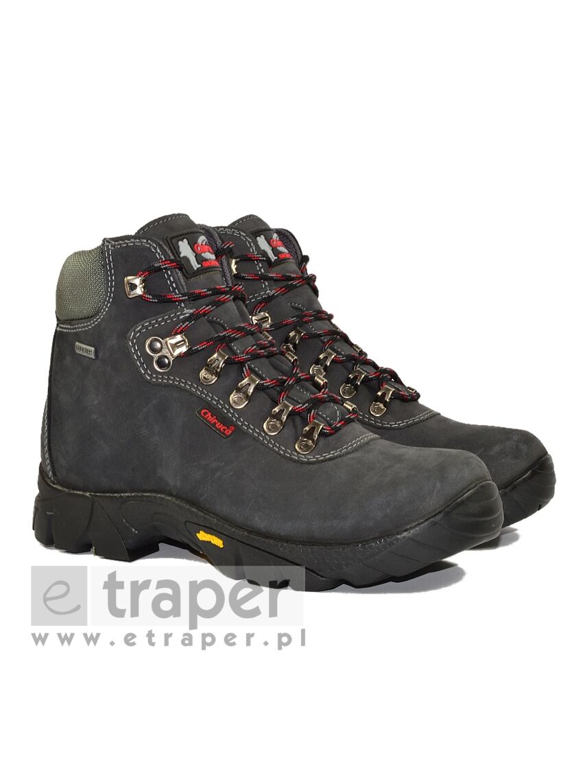 Górskie buty ze skóry Chiruca Gredos Supra Kolor grafit