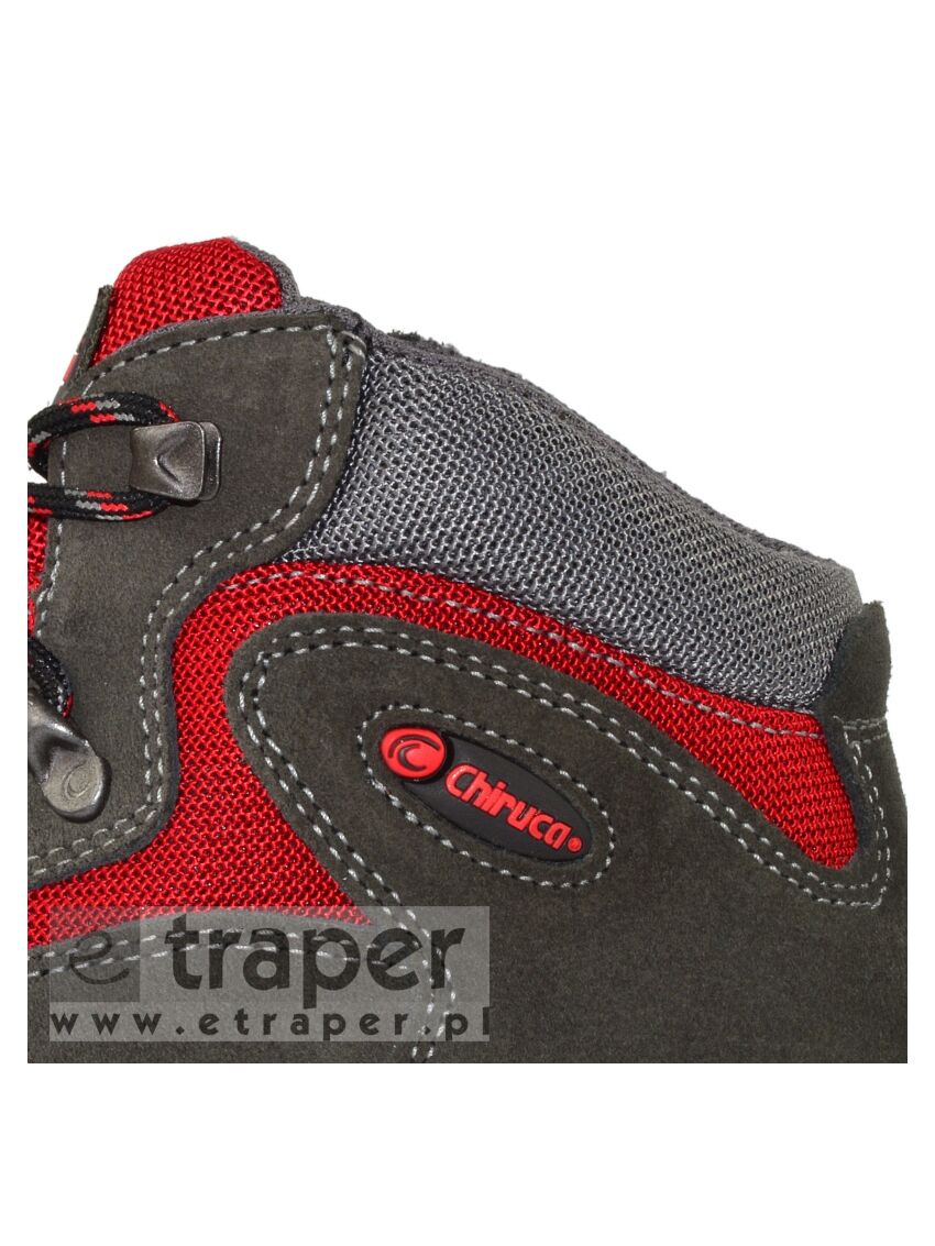 Skórzane trapery wodoodporne Chiruca Massana Gore-Tex Szare