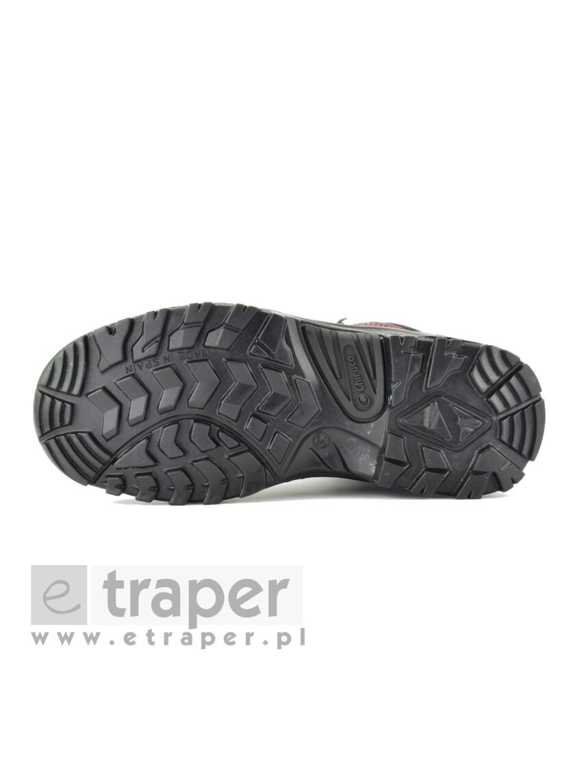 Damskie buty ze skóry Chiruca Panticosa Bordowe Wodoodporne