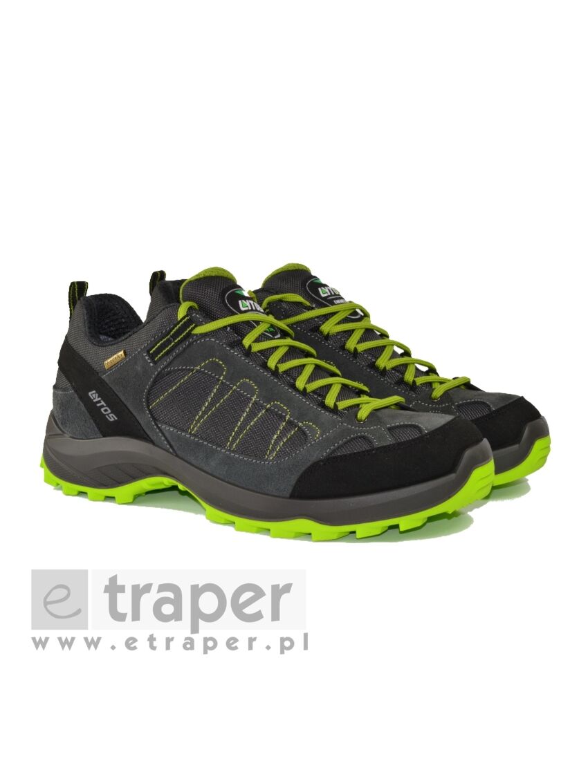 Wodoodporne buty zamszowe Lytos Cosmic Jab Wave Szare